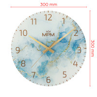 Nástenné hodiny MPM Onyx 4375, 30cm